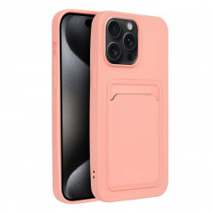 Apple iPhone 15 Pro Max Case Card Pink 