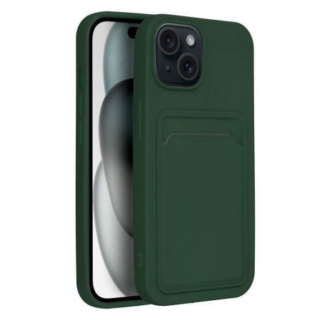 Apple iPhone 15 Case Card Green