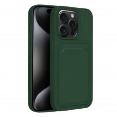 Apple iPhone 15 Pro Case Card Green 