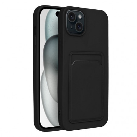 Apple iPhone 15 Plus Case Card Black 