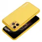 Apple iPhone 15 Pro Max Case Leather Yellow 