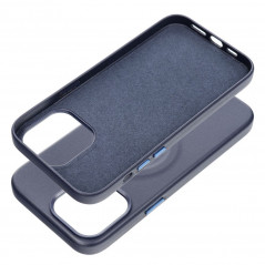 Apple iPhone 14 Pro Max Case Roar Leather Mag Elegant  MagSAFE  Navy 