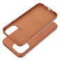 Apple iPhone 15 Pro Max Case Roar Leather Mag Elegant  MagSAFE  Brown 