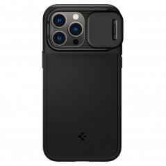 Apple iPhone 14 Pro Case Spigen Optik Armor Black 