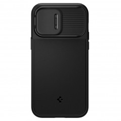 Apple iPhone 14 Pro Case Spigen Optik Armor Black 