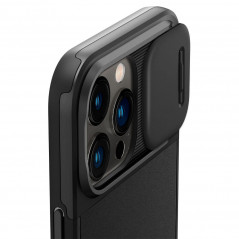 Apple iPhone 14 Pro Case Spigen Optik Armor Black 