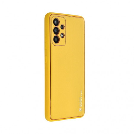 Samsung Galaxy A34 Case Leather Yellow 