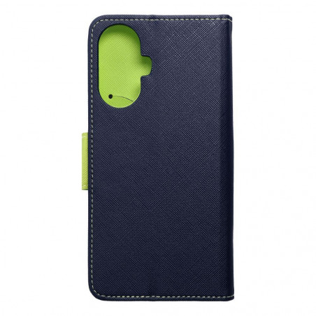 realme C55 Wallet Cases Fancy Book Navy / Lime 