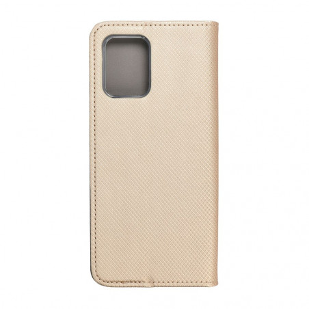 Motorola Moto G73 Wallet Cases Smart Case Book Gold 