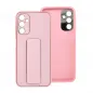 Samsung Galaxy A14 LTE Case LEATHER Case Kickstand Pink 