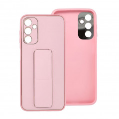 Samsung Galaxy A14 5G Case LEATHER Case Kickstand Pink 