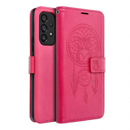Samsung Galaxy A53 5G Wallet Cases MEZZO Book Dreamcatcher  Magenta