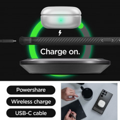 Samsung Galaxy S23 Ultra 5G Case Spigen Armor Carbon Fibre, Elegant  Black