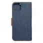 Apple iPhone 15 Plus Wallet Cases CANVAS Book Navy blue 