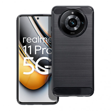 realme 11 Case Carbon Elegant  Black 