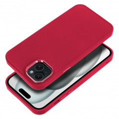 Apple iPhone 15 Plus Case FRAME Elegant  Magenta 