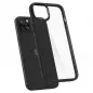 Apple iPhone 15 Plus Case Spigen Ultra Hybrid Crystal clear  Matte black 