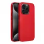 Apple iPhone 15 Pro Case Leather Mag Cover Elegant  MagSAFE  Red 