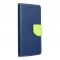 Samsung Galaxy S23 FE Wallet Cases Fancy Book Navy / Lime 