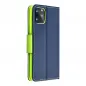 Samsung Galaxy S23 FE Wallet Cases Fancy Book Navy / Lime 