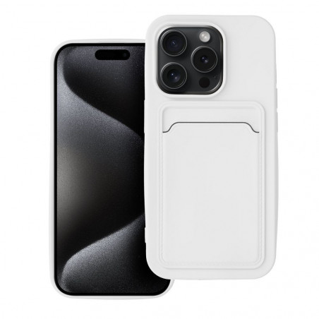 Apple iPhone 15 Pro Case Card White