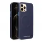 Apple iPhone 12 Pro Case Roar Leather Mag Elegant  MagSAFE  Navy 