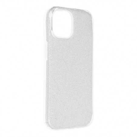 Apple iPhone 15 Case Shining Silver