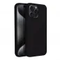 Apple iPhone 15 Pro Max Case Silicone Elegant  Black 