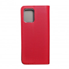 Motorola Moto G73 Wallet Cases Smart Case Book Red 