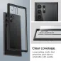 Samsung Galaxy S23 Ultra 5G Case Spigen Ultra Hybrid Crystal clear  Matte black 