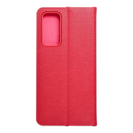 XIAOMI 12 Lite Wallet Cases LUNA Book Gold Elegant  Red 