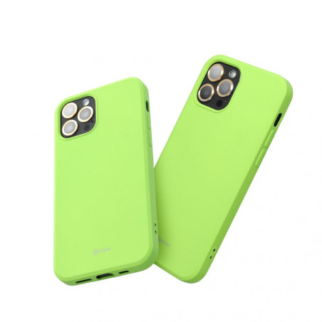 Apple iPhone 14 Pro Case Roar Colorful Jelly Lime