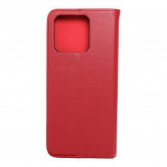 XIAOMI Redmi 10C Wallet Cases Leather case SMART PRO Elegant  Claret