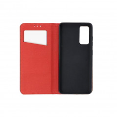 XIAOMI Redmi 10C Wallet Cases Leather case SMART PRO Elegant  Claret 