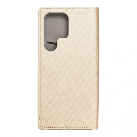 Samsung Galaxy S23 Ultra 5G Wallet Cases Smart Case Book Gold