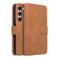 Samsung Galaxy S23 5G Wallet Cases TENDER Book Brown 