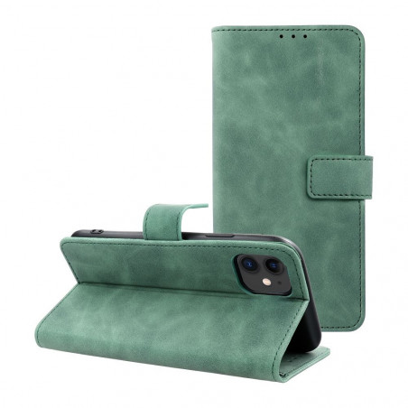 Apple iPhone 12 Pro Wallet Cases TENDER Book Green 