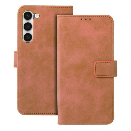 Samsung Galaxy S23 Plus 5G Wallet Cases TENDER Book Brown 