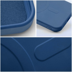 Apple iPhone 14 Pro Case Silicone Mag Cover MagSAFE  Blue 