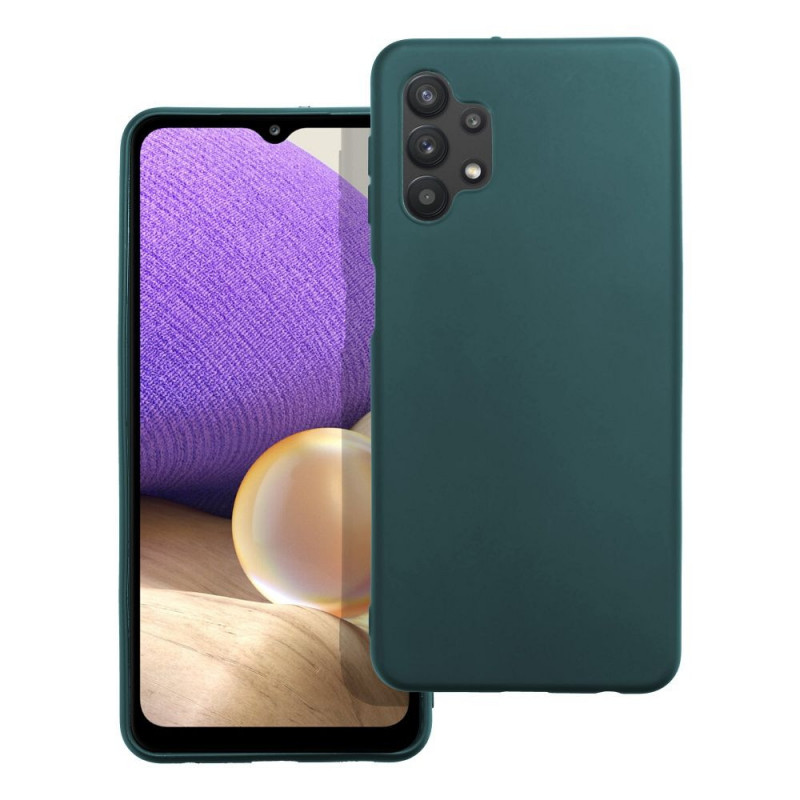 Samsung Galaxy A32 LTE Case MATT Dark green 