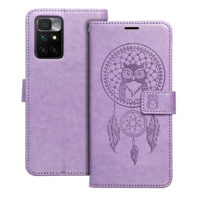 XIAOMI Redmi 10 Wallet Cases MEZZO Book Dreamcatcher  Purple 