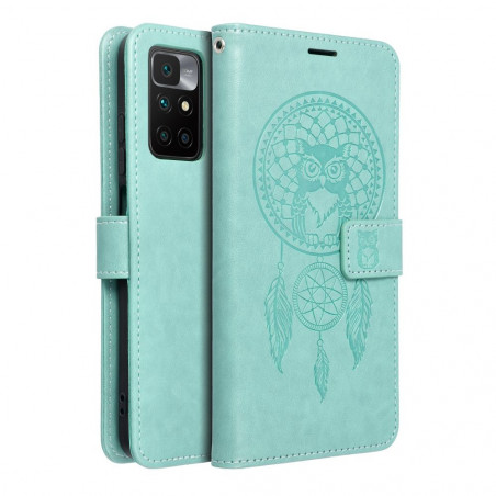 XIAOMI Redmi 10 Wallet Cases MEZZO Book Dreamcatcher  Green 