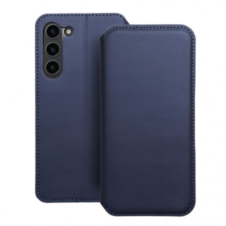 Samsung Galaxy S23 5G Wallet Cases Dual Pocket book Navy 