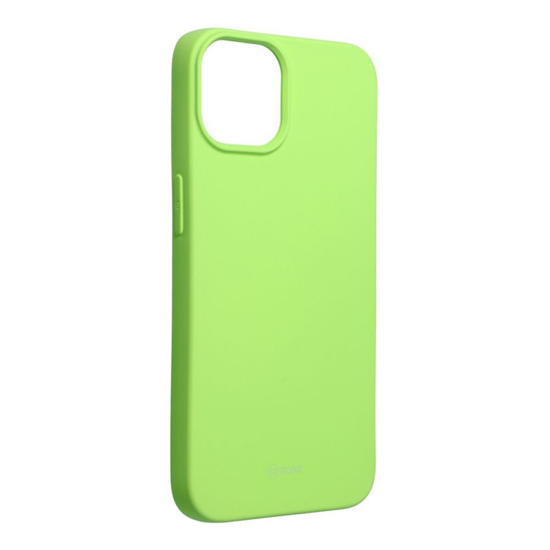 Apple iPhone 14 Case Roar Colorful Jelly Lime 