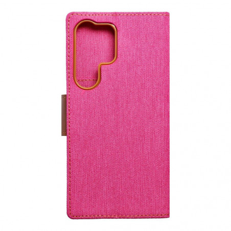 Samsung Galaxy S23 Ultra 5G Wallet Cases CANVAS Book Pink