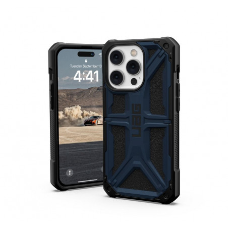 Apple iPhone 14 Pro Case Urban Armor Gear Monarch Premium case  MagSAFE  Navy 