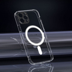 Apple iPhone 14 Pro Max Case Clear Mag Cover MagSAFE  Transparent 