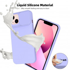 Apple iPhone XS Case Slide Lavender 