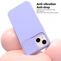 Apple iPhone XS Case Slide Lavender 