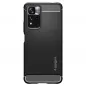 XIAOMI Redmi Note 11 Pro Plus 5G Case Spigen Rugged Armor Carbon Fibre, Elegant  Matte black 